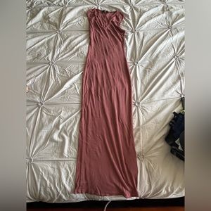Miss guided long maxi dress size 6